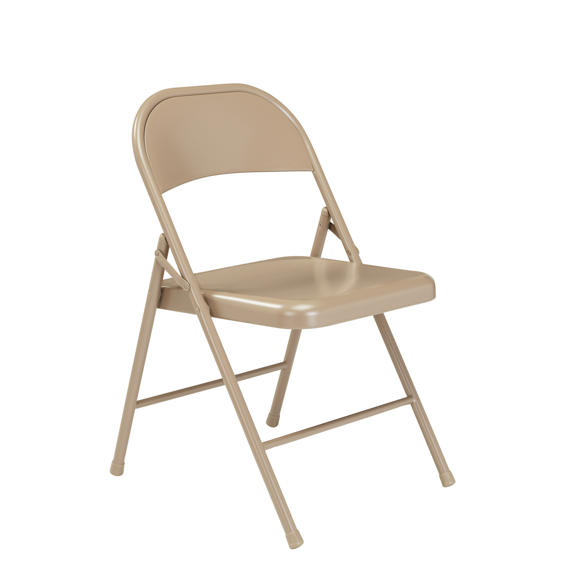 National Public Seating, 900 Series All-Steel Folding Chair, Primary Color Beige, Included (qty.) 4, Seating Type Folding Chair, Model# 901